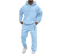 Uomo Tuta Sportiva 2 Pezzi Tute Sportive Eleganti Comodi set unisex per il tempo libero moderna da uomo/completo sportivo Slim Fit Tinta Unita felpa con cappuccio e pantaloni jogging Ginnastica