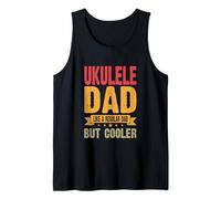 Uomo Ukulele Dad è Come Un papà Normale ma più Figo Canotta