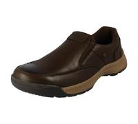 Uomo Vaun Slip On By Hush Puppies Casual Scarpa IN Pelle Retail Prezzo