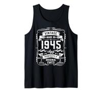 Uomo Vintage 1945 80yr 80th Birthday Gifts for Men 80 Years Old Canotta