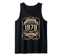 Uomo Vintage 1978 48yr 48th Birthday Gifts for Men 48 Years Old Canotta