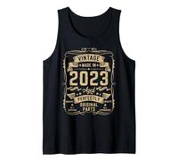 Uomo Vintage 2023 2yr 2nd Birthday Gifts Boys Girls 2 Year Old Canotta