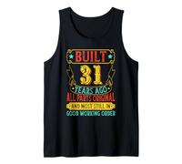 Uomo Vintage 31st Birthday Men 31 Anni Regali 31° Compleanno Canotta