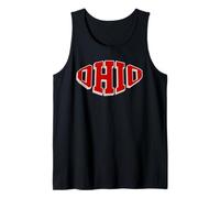 Uomo Vintage OHIO Throwback Design, State of Ohio fan souvenir Canotta