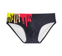 Uomo Vita Bassa Nuoto Boxer Arcobaleno Stampato Bikini Mutande Morbido Comodo