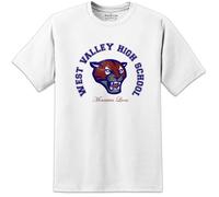 Uomo West Valley Alto Cobra Kai Karate Kid Retrò Film Vintage Dojo T Shirt Film