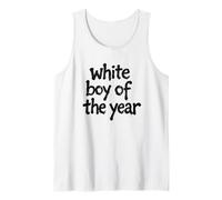 Uomo White Boy of The Year - Funny Handsome Cool Men's Humor Canotta