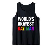 Uomo World's Okayest Gay Man Canotta