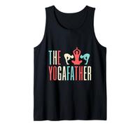 Uomo Yoga The Yogafather Funny Yoga Canotta