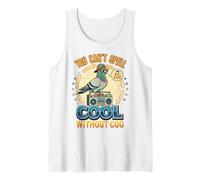Uomo You Can't Spell Cool Without Coo Uccelli Divertenti Piccioni Canotta