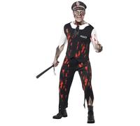 Uomo Zombie Costume Adulti Halloween Costume Spaventosa Sanguinoso Completo