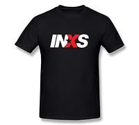 Uomo's INXS Rock Band Logo T-Shirt
