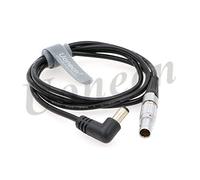 Uonecn ad angolo retto DC maschio a 2 pin maschio Teradek bullone cavo di alimentazione per trasmettitore Tilta nuova piastra sulla FS7