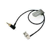 Uonecn Bloccaggio 3,5mm TRS per Deity TC-1 a BNC Cavo Timecode per Canon C70 Blackmagic Ursa Min Z-CAM E2 A0401
