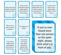 Uonguon Adult Party Card Game - Interactive Drink Challenge Deck, Social Activity, High Engagement Fun Cards, Entertainment Boost for Gatherings Parties Recreation Events, Multicolor Set