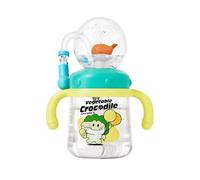 Uonguon Baby Straw Cup | Baby Drinking Cup Whale Squirt | Whale Spray Water Bottle For Babies | 300ml Leak Proof Sippy Straw Cup | Fun And Colorful Toddler Drinking Cup | Ideal For Kids' Hydration