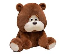 Uonguon Brown Bear Plush Toy, Sitting Stuffed Animals, Cuddly Animal Toy, Huggable Plush Toy, Stuffed Animal Toy, Plush Stuffed Toys, Plush Animal Toy, Bear Plush Toy, Stuffed Bear Toy