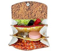 Uonguon Burrito, elegante organizer per denaro, compatto e pieghevole, con divertente design ispirato al taco, accessorio portatile per il trasporto, porta contanti per donne, uomini, studenti, viaggi
