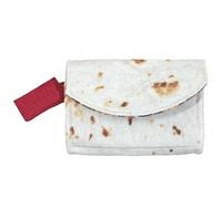 Uonguon Burrito, elegante organizer per denaro, compatto e pieghevole, con divertente design ispirato al taco, accessorio portatile per il trasporto, porta contanti per donne, uomini, studenti, viaggi