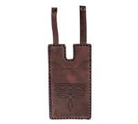 Uonguon Credit Card Holder, Leather Small Wallets with Snap Fastening, 2.99x4.02 inches Handmade Slim Boot Shaped Coin Pocket Purse, Ideal for Cash Keys Travel Men Women Pocket Organizer