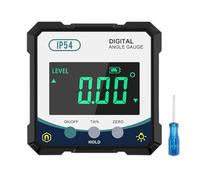 Uonguon Digital Angle Finder | Goniometro elettronico di precisione per misurazione di precisione, strumento digitale per meccanici, lavorazione dei metalli, carpenteria e mappatura