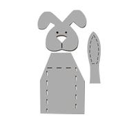 Uonguon Easter Basket Template - Handmade Toy Basket Stencils, Precision Acrylic Pattern for Spring Desk Ornaments, DIY Farmhouse Desktop Decoration, Crafting Tool for Home Living Room Nursery