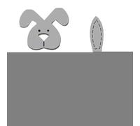 Uonguon Easter Basket Template - Handmade Toy Basket Stencils, Precision Acrylic Pattern for Spring Desk Ornaments, DIY Farmhouse Desktop Decoration, Crafting Tool for Home Living Room Nursery