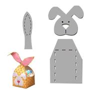 Uonguon Easter Basket Template - Handmade Toy Basket Stencils, Precision Acrylic Pattern for Spring Desk Ornaments, DIY Farmhouse Desktop Decoration, Crafting Tool for Home Living Room Nursery