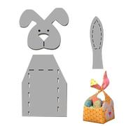 Uonguon Easter Basket Template - Handmade Toy Basket Stencils, Precision Acrylic Pattern for Spring Desk Ornaments, DIY Farmhouse Desktop Decoration, Crafting Tool for Home Living Room Nursery