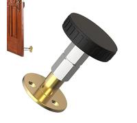 Uonguon Fermaporta per testiera da parete, filettato, 4,7-6,4 cm, regolabile, anti-vibrazione, per anziani, bambini, studenti universitari e camera degli ospiti