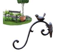 Uonguon Gancio da parete per piante, robusto da appendere nel design degli, in ghisa, per vestiti, borse, asciugamani, corridoio, camera da, soggiorno, ghirlanda di Natale, decorazione