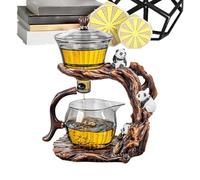 Uonguon Infusore Magnetico Per Tè - Teiera In Con Manico Ergonomico Stile Vintage - Set da Tè a Goccia Lenta con Infusore - Per Preparazione Caffè, Cucina, Ufficio, Appartamento, Ristorante,