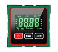 Uonguon Misuratore Di Angolo Digitale,Goniometro Digitale Magnetico A 4 Lati,Misuratore Angoli Portatile - Per Uso Domestico Esterno Officina Costruzione Falegnameria Idraulica Elettricista