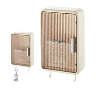 Uonguon Portautensili da parete, contenitore per utensili per la casa, 3 scomparti divisi, contenitore per stoviglie con scolaposate, multiuso, ideale per lo spazio in cucina