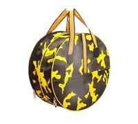 Uonguon Reel Bag, Multifunctional Portable Reel Case, Waterproof Fishing Tackle Backpack, Large Capacity Fishing Bag, Double Layer Storage Reel Bag, Fishing Gear Storage Solution