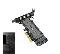 Uonguon Scheda Di Espansione PCI Express | Baia per Unità a 64 Gbps - Scheda di Espansione PCIe | per Rete Cablata Desktop PC e Postazione di Lavoro Controllore