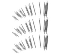 Uonlytech 1 set di barre a molla per orologi - Perni di collegamento per cinturini in acciaio - Barre di fissaggio per anse - Accessori assortiti per cinturini