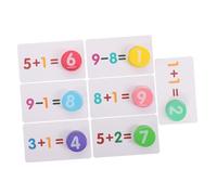 Uonlytech 1 Set dispositivi per l'apprendimento della matematica materiali per l'apprendimento della matematica apparecchi per l'apprendimento della matematica Carta