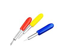 Uonlytech 1 Set Lettering Knife Set Plotter da Taglio Lama per Taglierina per Vinile Coltello da Incisione Cutter Rosso 15 Pezzi