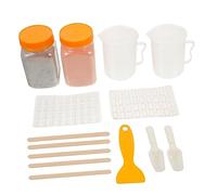 Uonlytech 1 Set Strumenti per Creare Mattoncini Miniatura per Tavolo Sabbia Materiali Diy per Scenari Edilizi per Appassionati Crafting