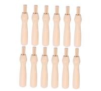 Uonlytech 1 Set Strumento per Strumento Ago Forniture per Infeltrimento Manici in Legno per Aghi da Infeltrimento Strumento per Infeltrire Strumento di Feltro di Legno 15 Pezzi