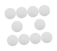 Uonlytech 10 Pezzi Carta Isolante in Fibra Ceramica Materiale Calore Microonde Fusione Isolamento Tessuto Forno per Ceramica Carta per Guarnizioni Ad Alta Temperatura Tavola Ignifuga Bianca