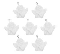 Uonlytech 10 Pezzi Ciondoli in Resina Foro a Forma Di Folletto Alato, Accessori Fai Da Te Per Braccialetti, Collane e Orecchini, Resistenti e Robusti Per Creazioni Artigianali e Regalo