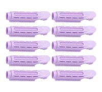 Uonlytech 10 Pezzi Mollette per Chioma Porpora in Abs per Volume e Onde Soffici, Fermagli per Chioma Ricci per Acconciature Fai da Te a Casa
