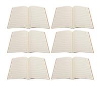 Uonlytech 10 Pezzi Quaderno di Esercizi per Studenti Carta Leggera e Copertina Khaki, Pratico per Scrivere, come Materiale Scolastico per Scuola e Università