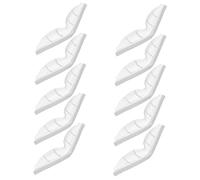 Uonlytech 10 Pezzi Strisce Nasali per Maschere da Protezione per Occhiali Compatibili con Tipi Mascherine Leggere e Lavabili per Visione Chiara all Aperto