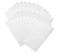 Uonlytech 100 pezzi Bustine Protettive Trasparenti per Carte Identità e in Resistente Sleeve Antimagnetiche Verticali per Bus Business Id per Ufficio e Quotidiano