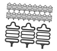 Uonlytech 100 set Fermagli in Metallo per Fiocco e Cravatte Clip Regolabili Leggere e Resistenti per Fissaggio Rapido e Facile Accessori Versatili per Abbigliamento Formale e Casual