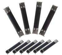 Uonlytech 10pezzi Metal Internal Flex Frames per Borse e Portamonete Chiusura Flessibile per Accessori Fai da Te Colore Argento Assortito