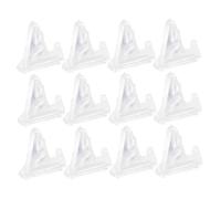 Uonlytech 12 Pezzi Espositore Treppiedi per Medaglie e Monete Supporto Compatto e Stabile per Collezioni per Vetrine Mensole e Esposizioni di Medagliette e Oggetti da Collezione